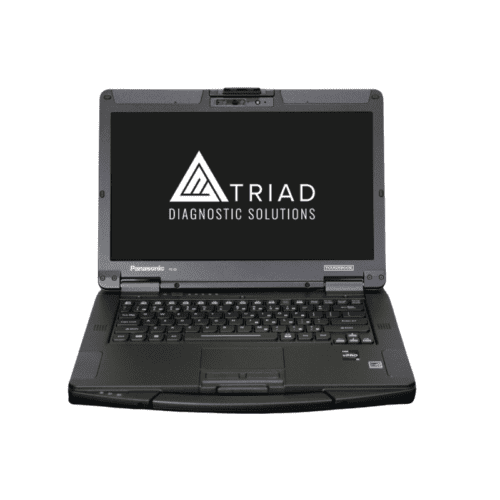 panasonic, toughbook 55, triad logo