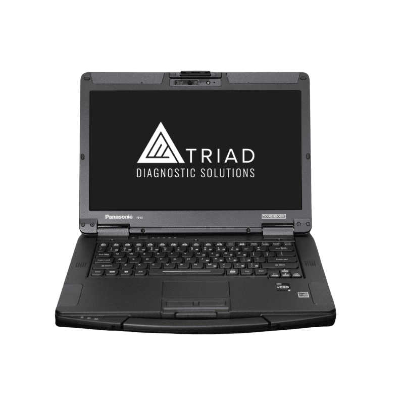 panasonic, toughbook 55, triad logo