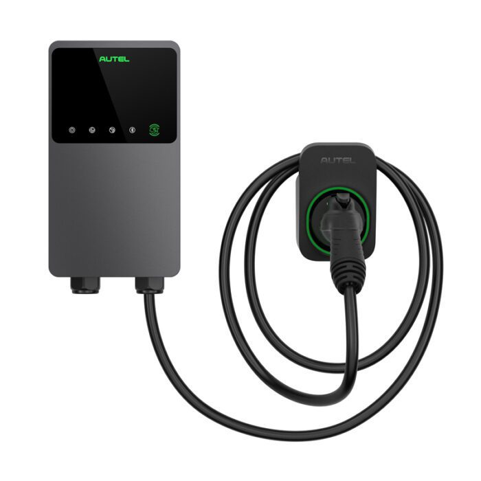 MaxiCharger Home 50A - AC Wallbox EV Charger With Side Holster